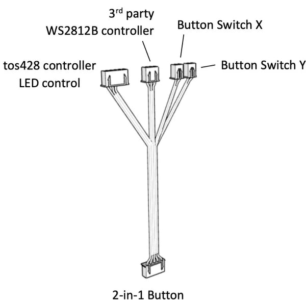 2in1 button
