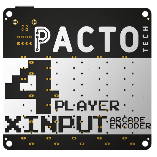 Pacto Tech 4000T - 4 Player Control Interface for Arcade Cabinets (supports Xinput Protocol)