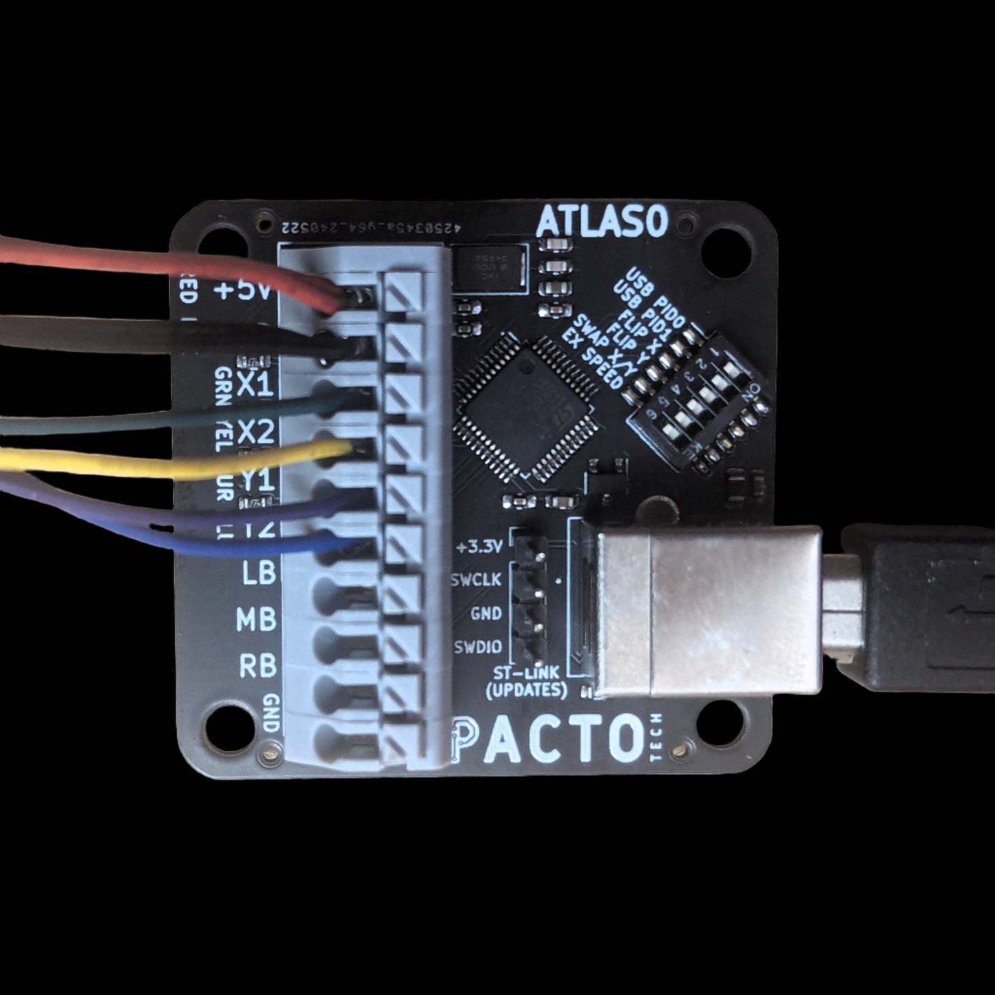 Pacto Tech ATLAS0 (Trackball Encoder)