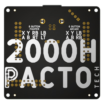 Pacto Tech 2000H- 2 Player Control Interface for Arcade Cabinets (Supports Xinput Protocol)