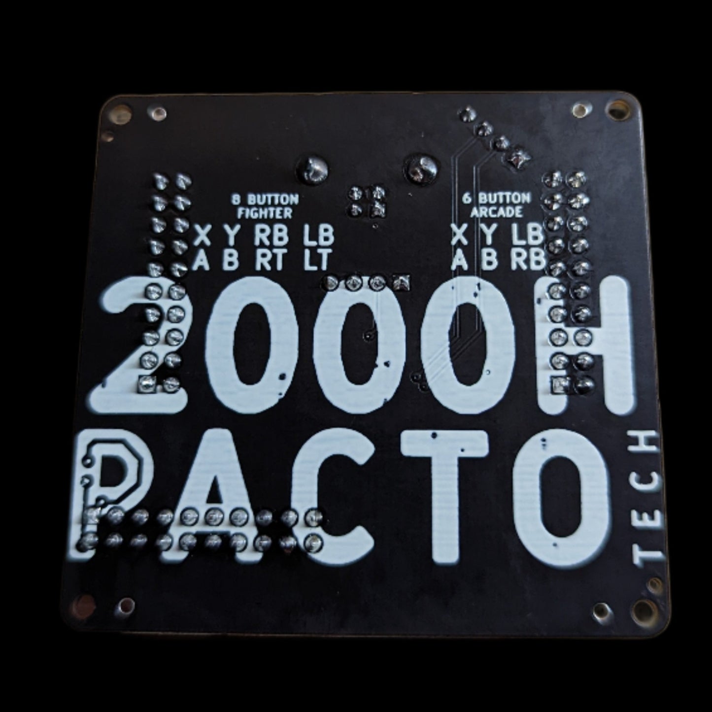 Pacto Tech 2000H- 2 Player Control Interface for Arcade Cabinets (Supports Xinput Protocol)